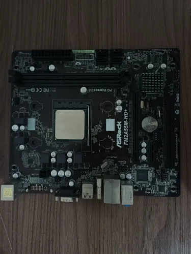 Placa-mãe ASRock FM2 A55M-HD+ + AMD A8-7600