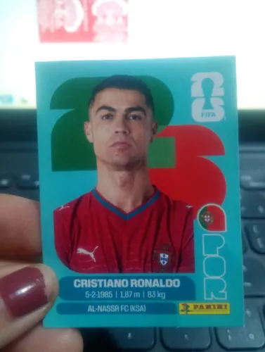 Figurinha do Cristiano Ronaldo