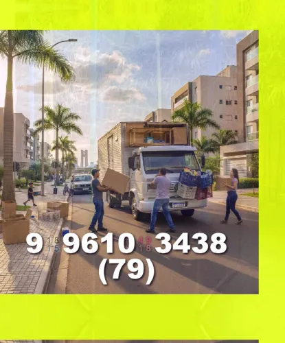 Frete urgente e barato para sua mudança! Contato: 79?9?9610?3438 - Anderson