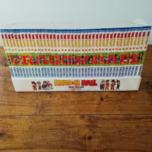 [RARIDADE LACRADA + BRINDES] Box Dragon Ball Completo (Vol. 1 ao 42)