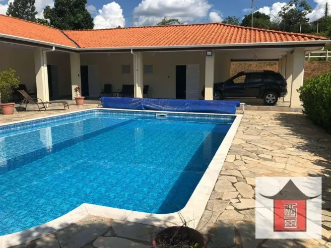 Chácara com 3 dormitórios à venda, 5800 m² por R$ 980.000 - Condomínio Santa Rita - Alumín