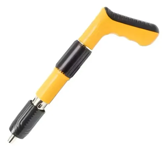 Pistola Fixação De Pregos Grampeador Finca Com Kit 50 Pinos