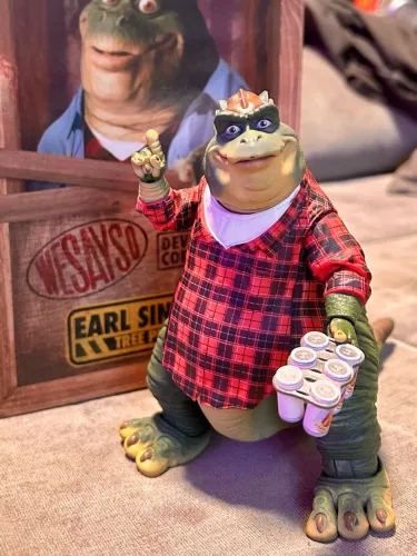 Dino da Silva Sauro / Earl Sinclair - Família Dinossauro / Dinosaurs | NECA Ultimate 7?