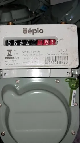 Medidor de gás  mod.Aepio g1.0 2020