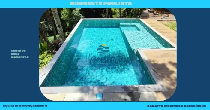 Piscina de vinil (manta armada)