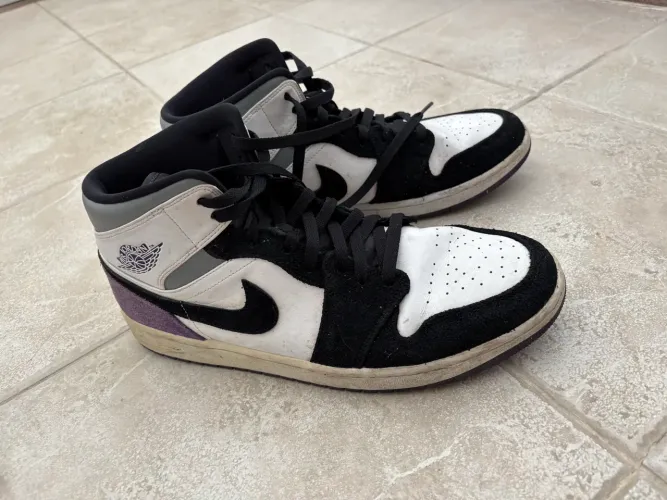 Air Jordan 1 camurça ótimo estado
