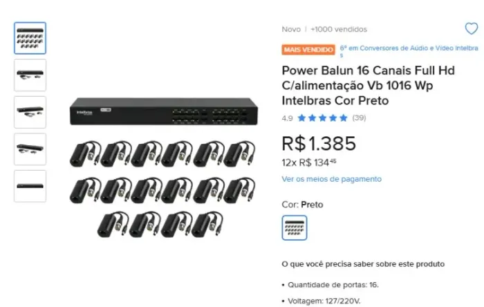 DVR INTELBRAS