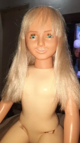 BONECA ANTIGA ANGÉLICA 