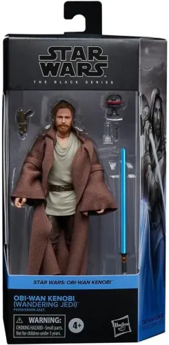 Action Figure Obi-Wan Kenobi (Wandering Jedi) - Star Wars The Black Series - Nova na Caixa