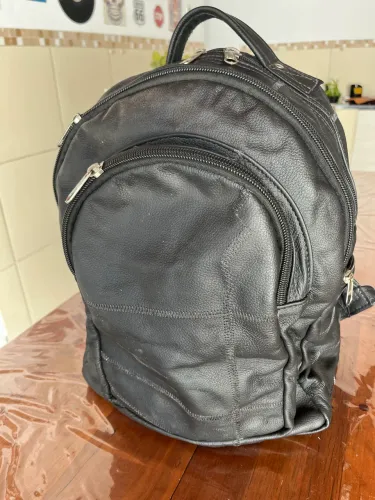 Mochila de couro legitimo