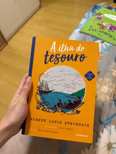 Livro - A ilha do tesouro, Robert Louis Stevenson