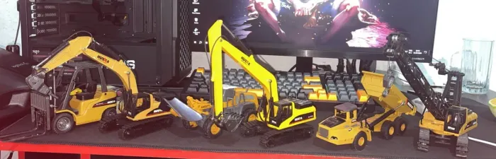 Miniaturas de máquinas pesadas *OBS 75 CADA*