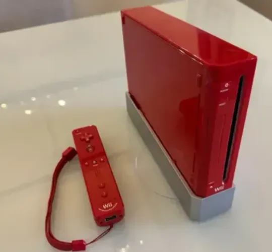 Nintendo Wii Vermelho Edição Especial Mario Bros 25 anos