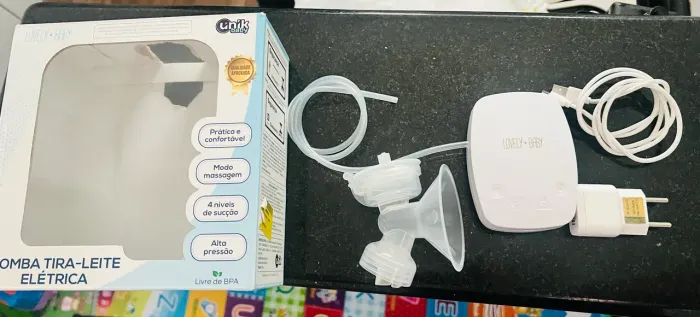 Bomba elétrica de leite