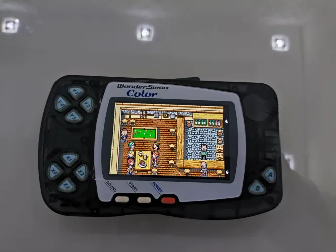 Wonderswan  mod tela ips + one piece 