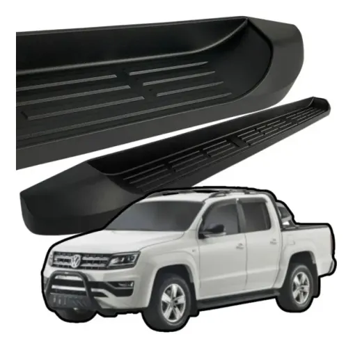 Estribo Lateral Injetado Volkswagen Amarok 2010 Até 2025
