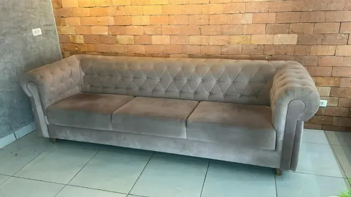 Sofá 04 lugares - Rosa
