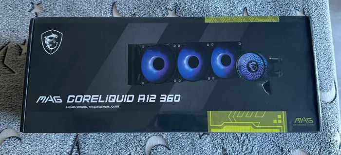 Water Cooler MSI MAG Coreliquid A12, ARGB, 360mm, Intel e AMD - CLA12360