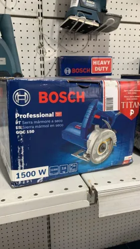 SERRA MARMORE 4.1/2" 125MM 1500W TITAN GDC150 220V - BOSCH