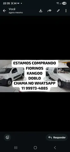 Fiat Fiorino Furgão Work. Hard 1.4 Flex 8V 2P 2018