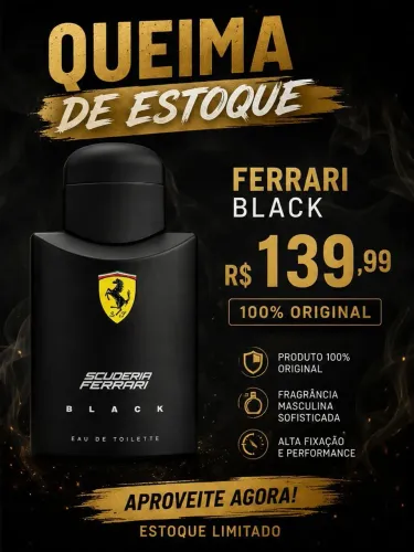 Ferrari Black 125ml original 