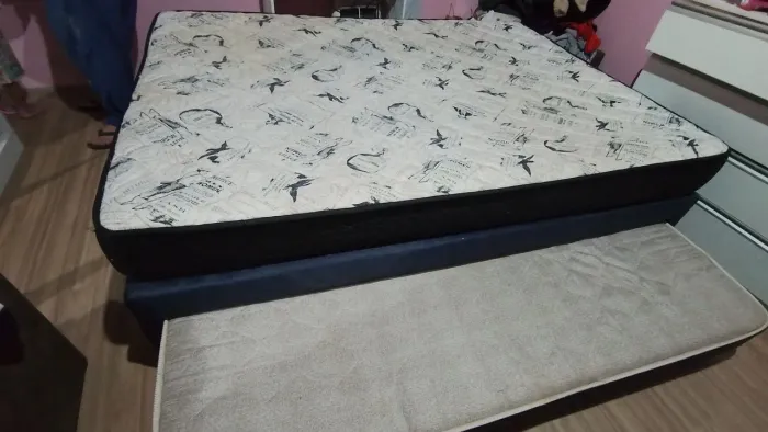 Cama box casal