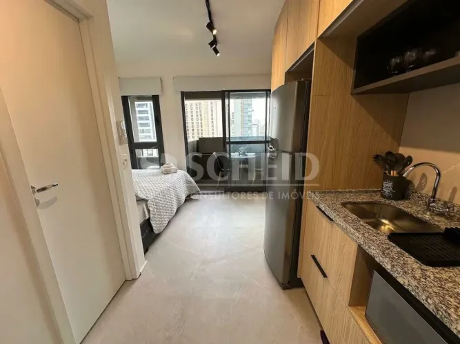 Apartamento studio de 21m2 na Rua Pamplona - Jardins