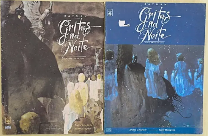 Hq Batman Gritos Na Noite 1 e 2 - Abril 1993 Excelente