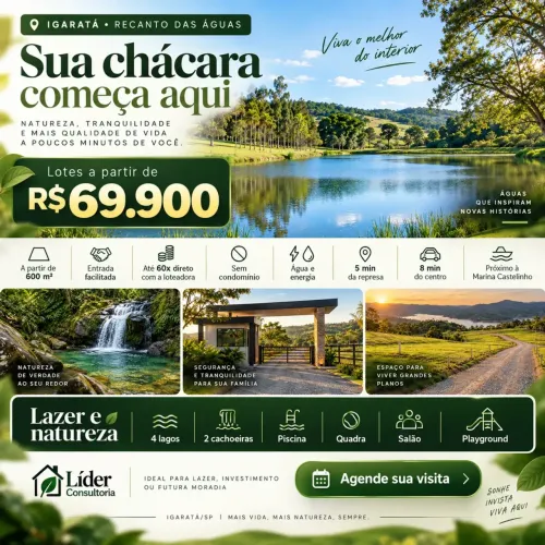 TERRENOS EM IGARATÁ SP!!