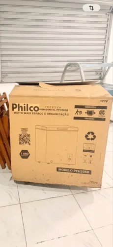 Freezer Novo Philco Horizontal Modelo PFH205B
