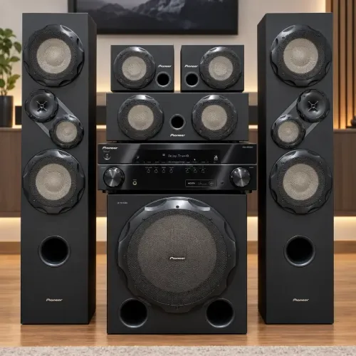 Sistema de Som - Pionner Todoroki completo 7.1