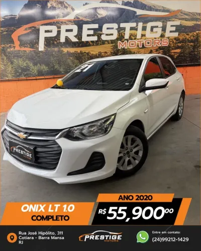 Chevrolet Onix Hatch LT 1.0 12V Flex Mec. 4P 2020