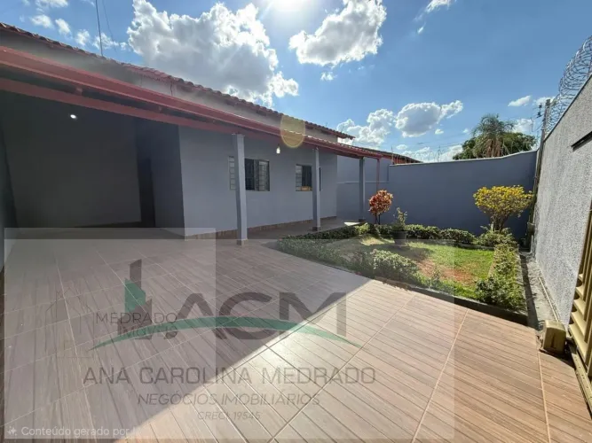 Casa para Venda em Aparecida de Goiânia, Itapoã, 3 dormitórios, 1 suíte, 3 banheiros, 2 va