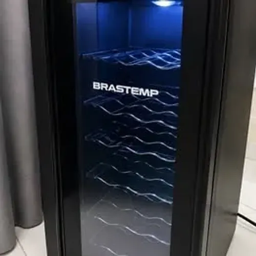 Adega Brastemp 12 Garrafas All Black com Painel Touch 127v