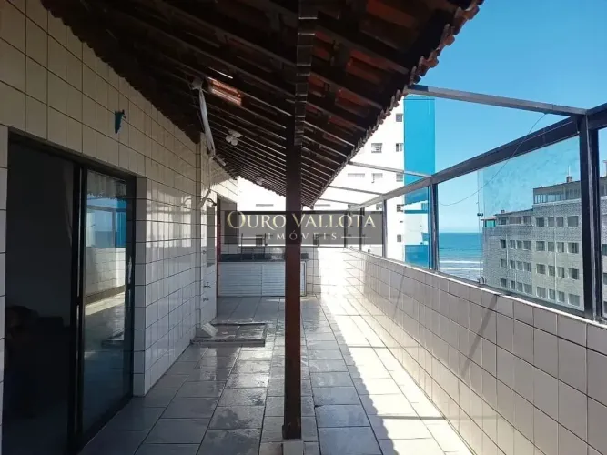 Cobertura na Praia Grande com 150m²