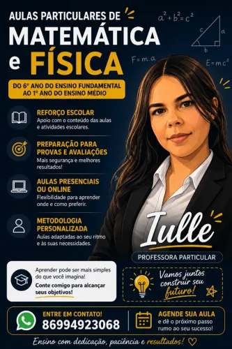 Aulas de Matemática e de Física