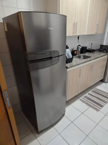 Geladeira Frost Free duplex inox consul