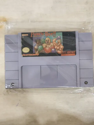 Super Punch Out original de Super Nintendo 