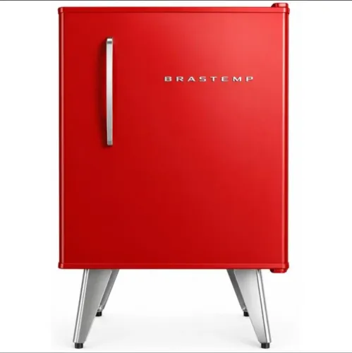 Frigobar Brastemp Retro vermelho 