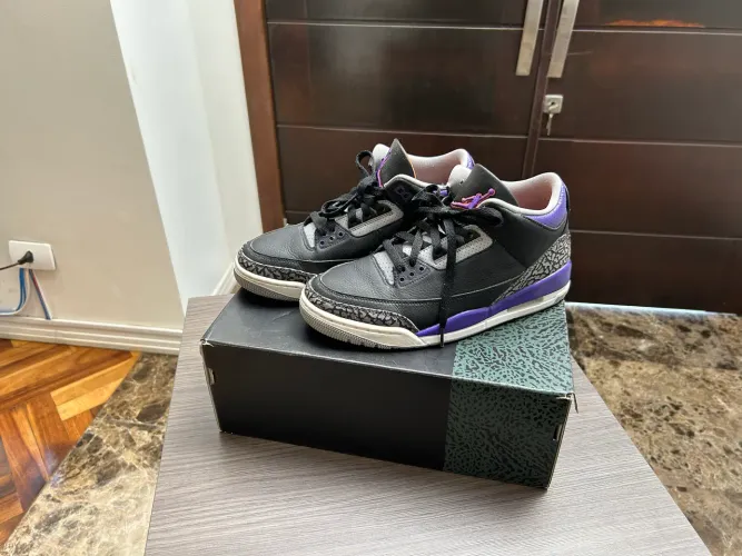 Nike Air Jordan 3 Retro 'Court Purple'