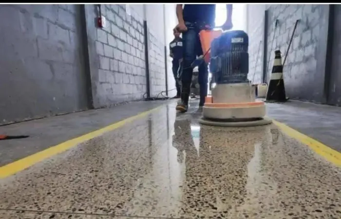 Polimento de pisos