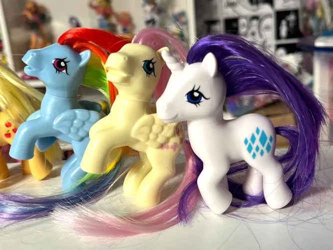 My Little Pony Mane Six Retrô G1 G4
