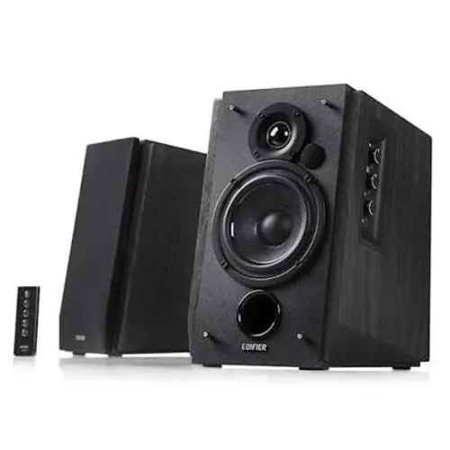 R1700bt Bluetooth 66w Rms Edifier Cor Preta. Pequenas avarias na embalagem.