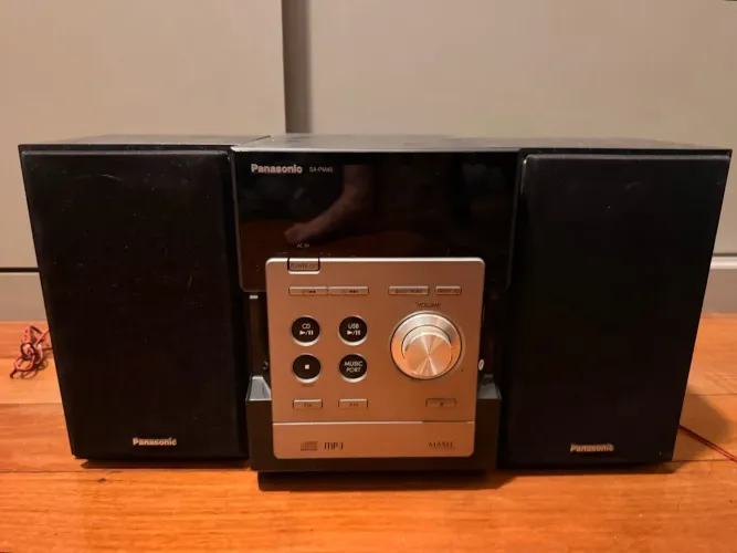 Panasonic CD-rw audio home compacto