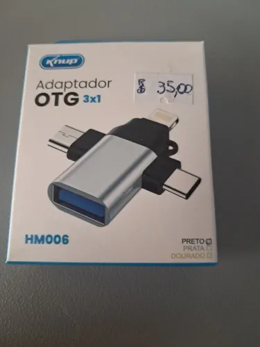 Adaptador OTG 3X1