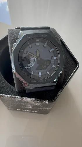 Casio G-Shock GM-2100 Metal "CasiOak" - Como Novo / Origina