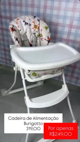 Cadeirão de Alimentação Burigotto