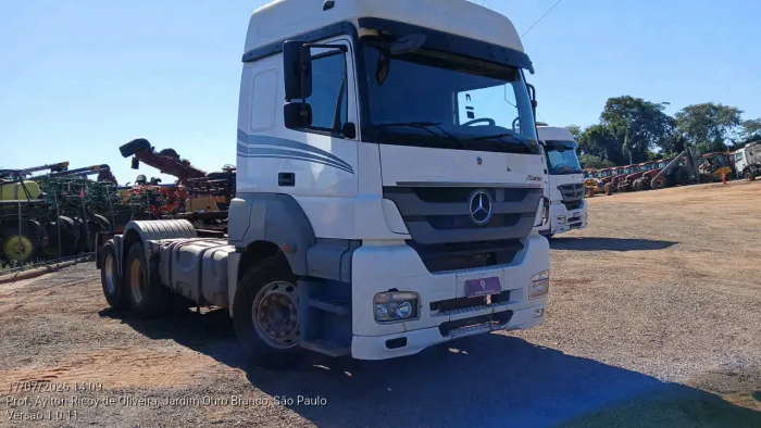 Mercedes-Benz Axor 2544 S/36 6x2 E5 2022/2022 Vamos Seminovos Ribeirão Preto