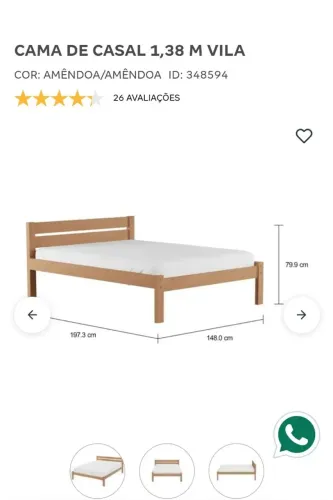 Cama de casal 