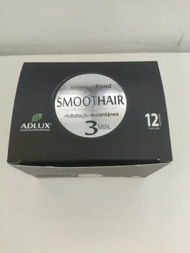 Smooth Hair Ampola de Hidratação CX com 12unid Adlux